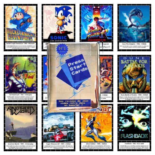 Booster Press Start Cards